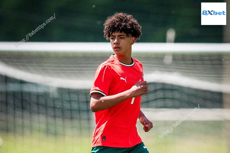 8xbet: U15 Bồ Đào Nha thắng U15 Nhật Bản 4-1, Ronaldo Jr ra mắt
