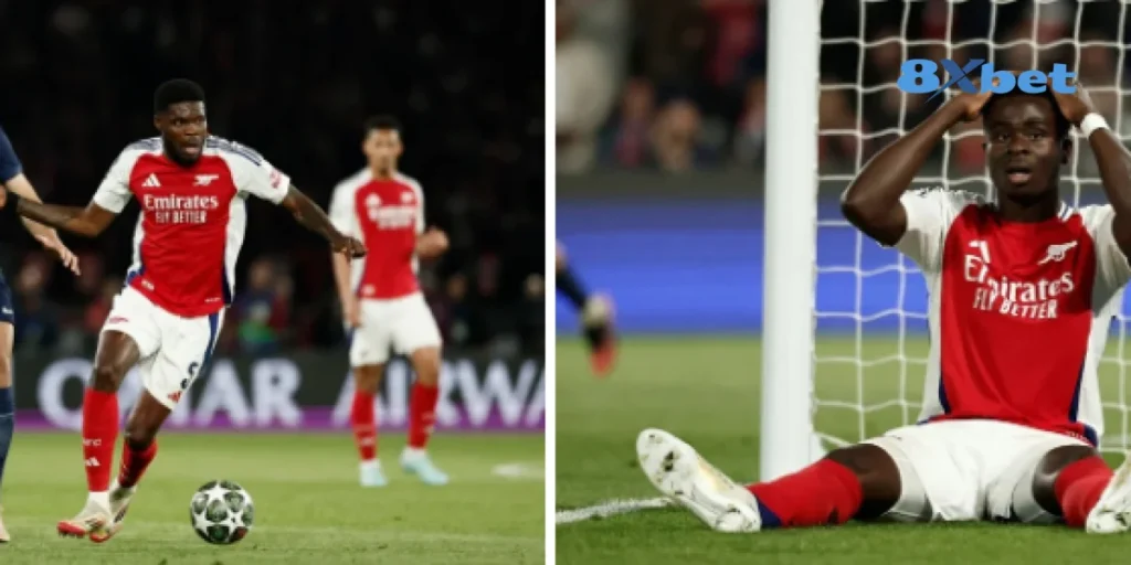 8xbet cập nhật nóng: PSG đấu với Arsenal – Thất bại cay đắng cho Pháo thủ